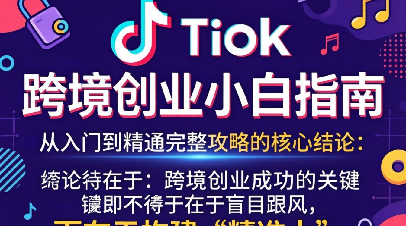 TikTok 跨境创业小白指南从入门到精通完整攻略