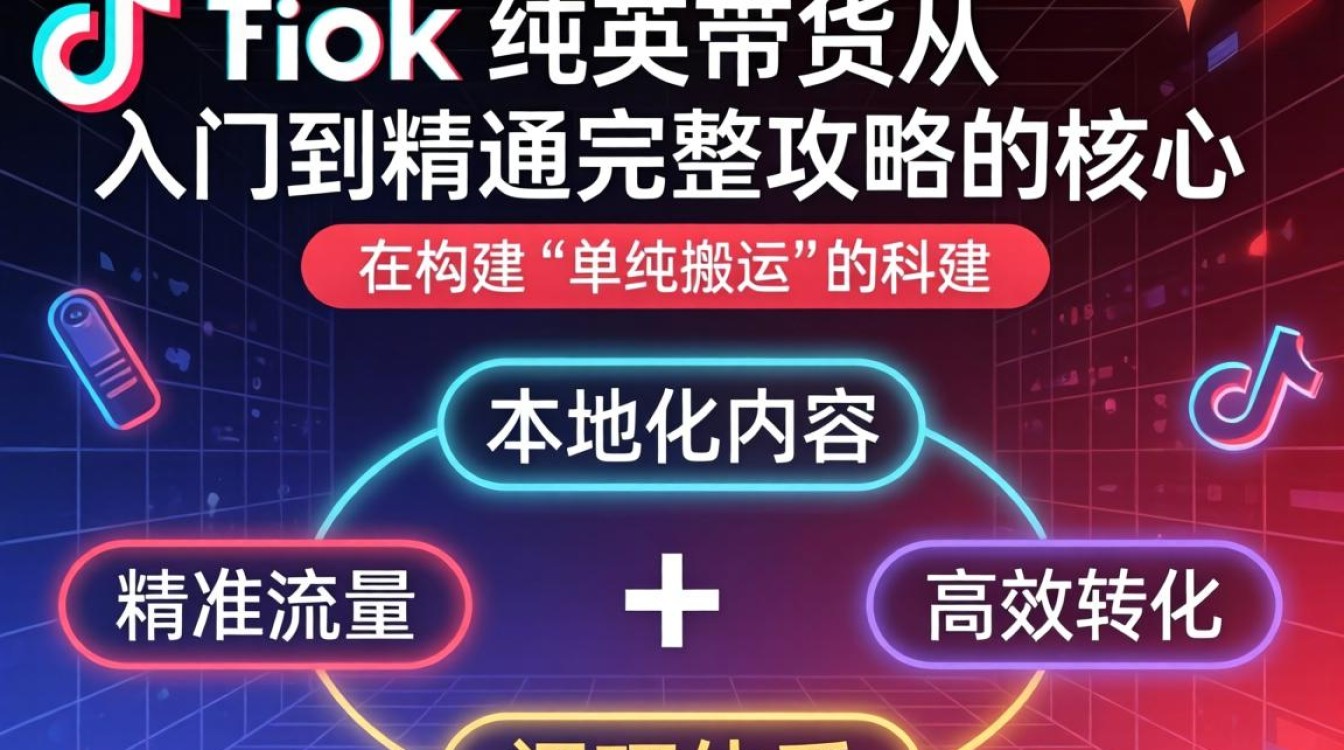 TikTok 纯英带货从入门到精通完整攻略