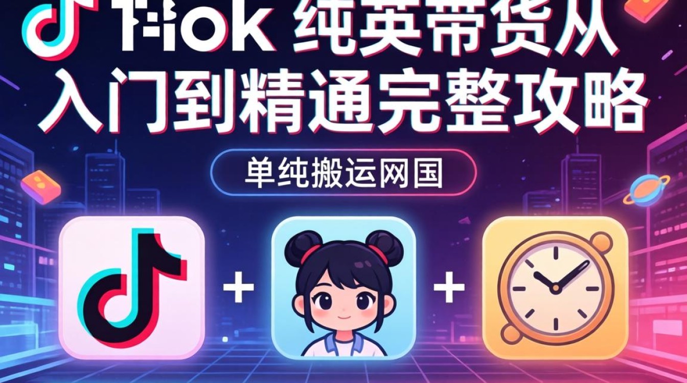 TikTok 纯英带货从入门到精通完整攻略