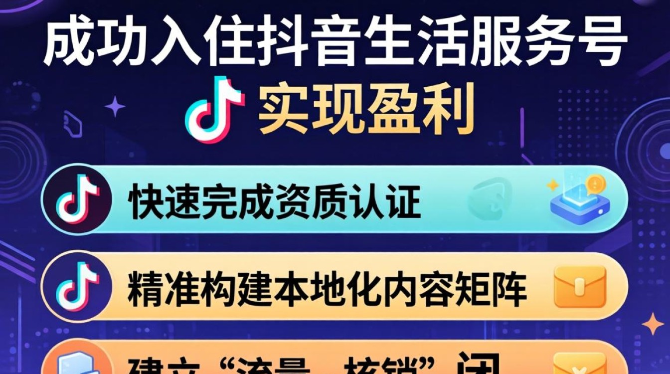 抖音生活服务入驻流程及新手运营实操