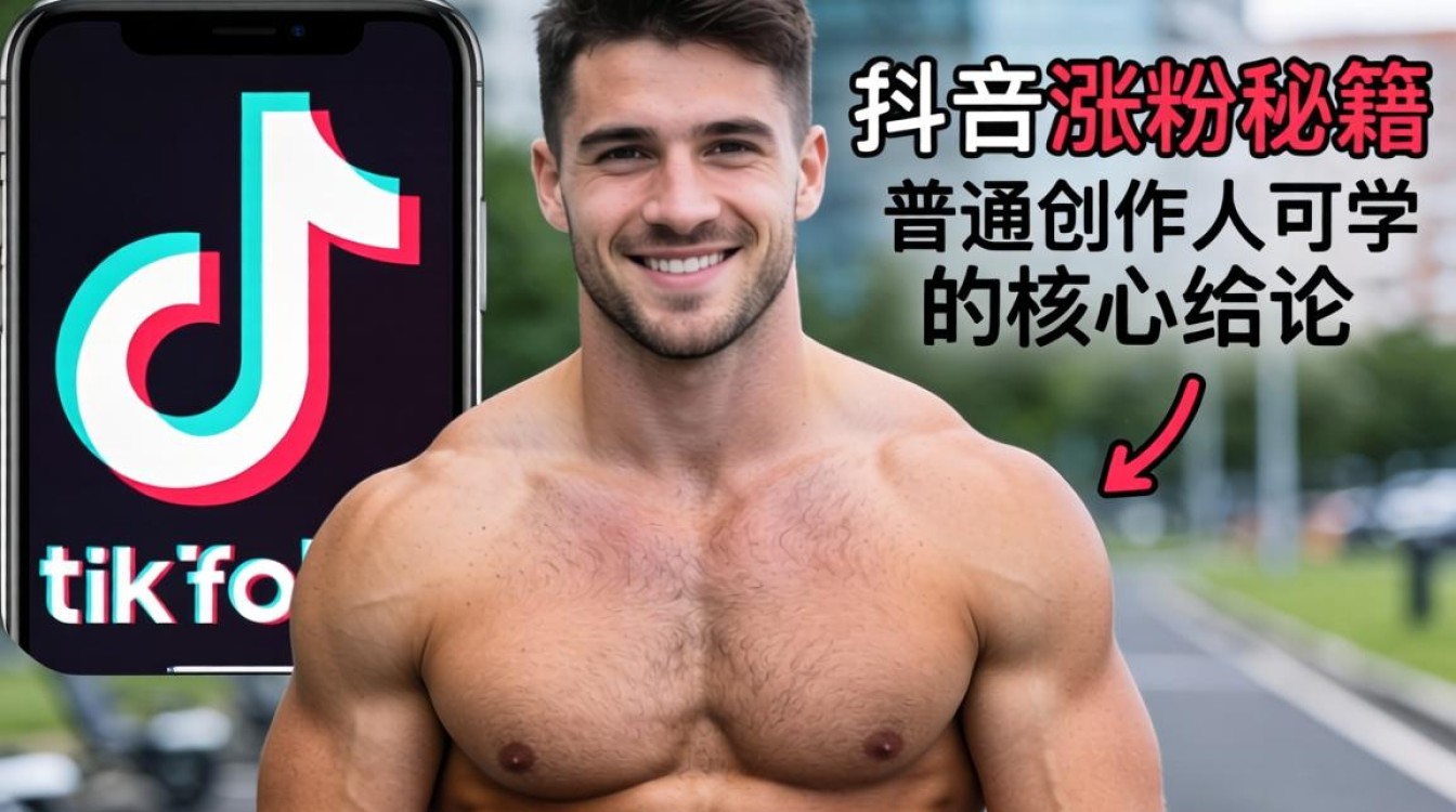 快手外国tiktok肌肉男涨粉秘籍普通人可学
