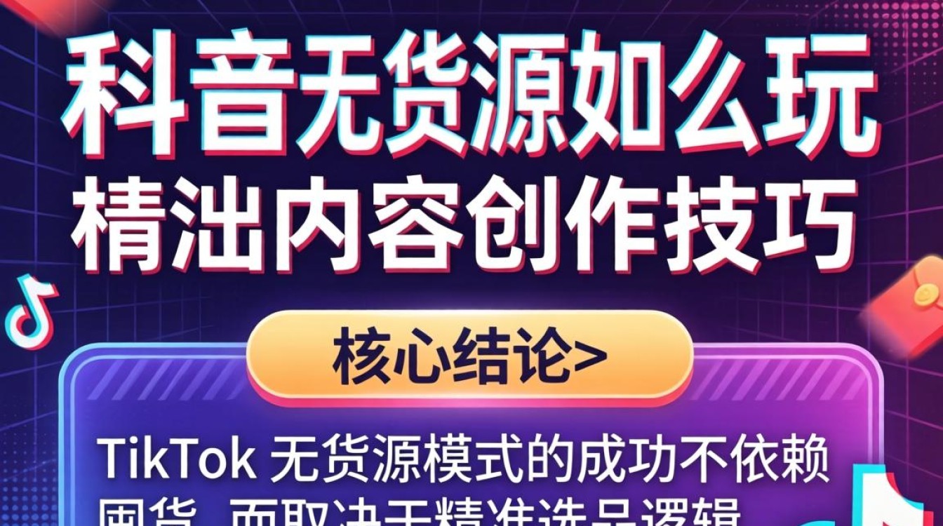 TikTok 无货源模式如何操作