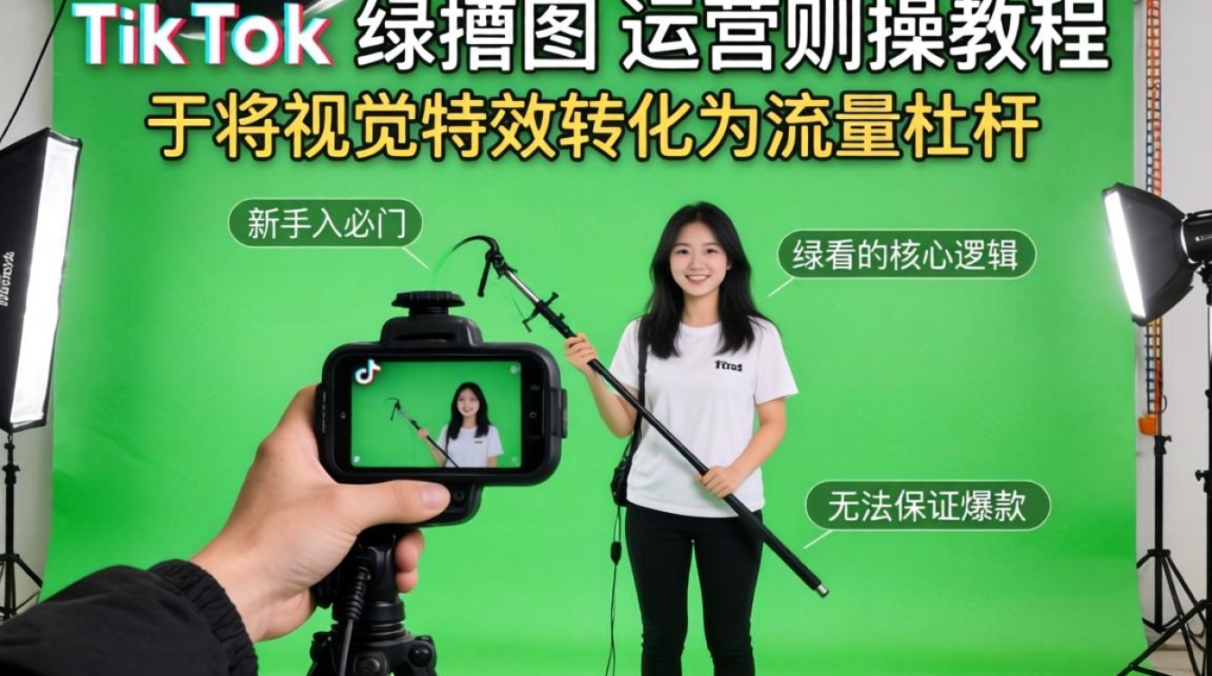TikTok 绿幕抠图怎么操作
