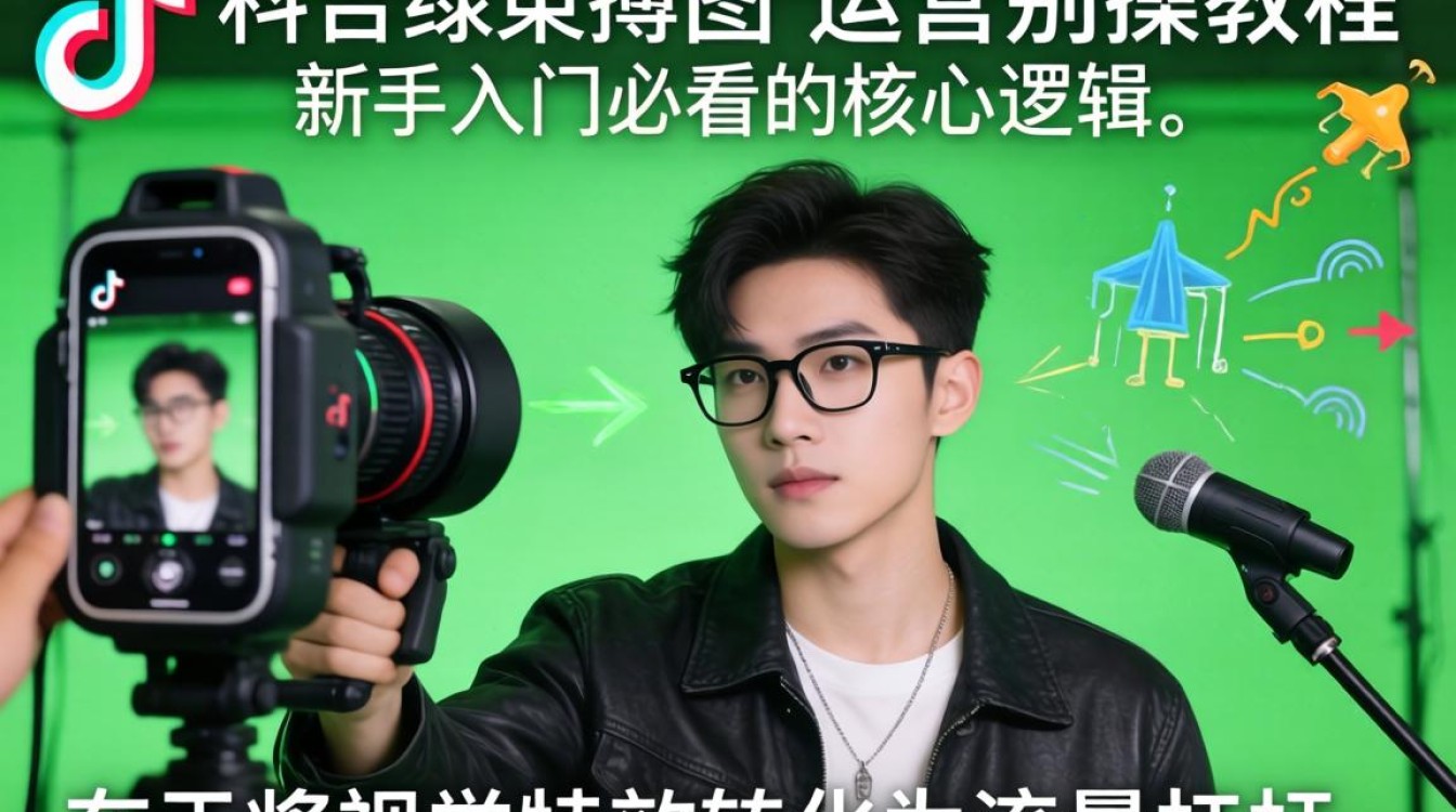 TikTok 绿幕抠图怎么操作