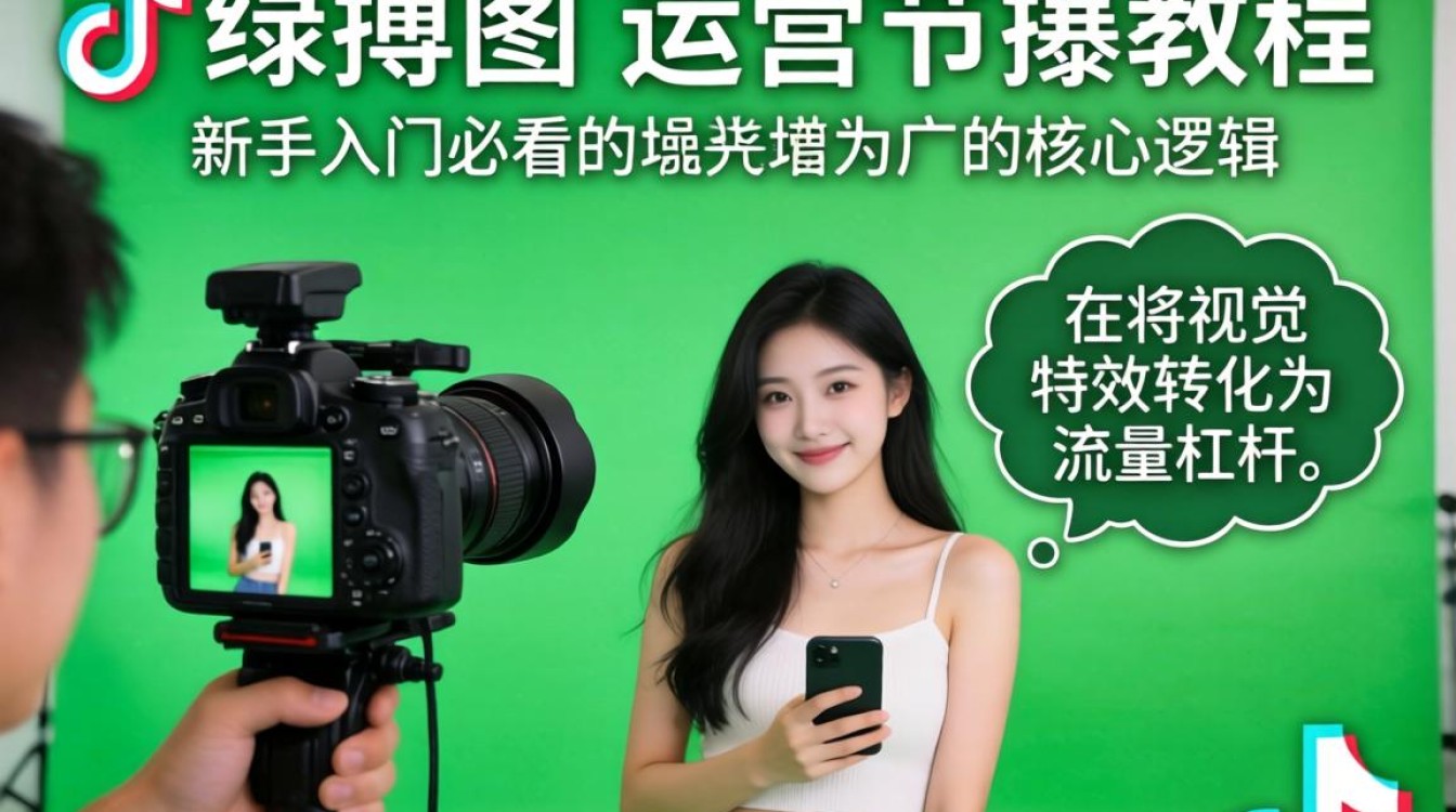TikTok 绿幕抠图怎么操作