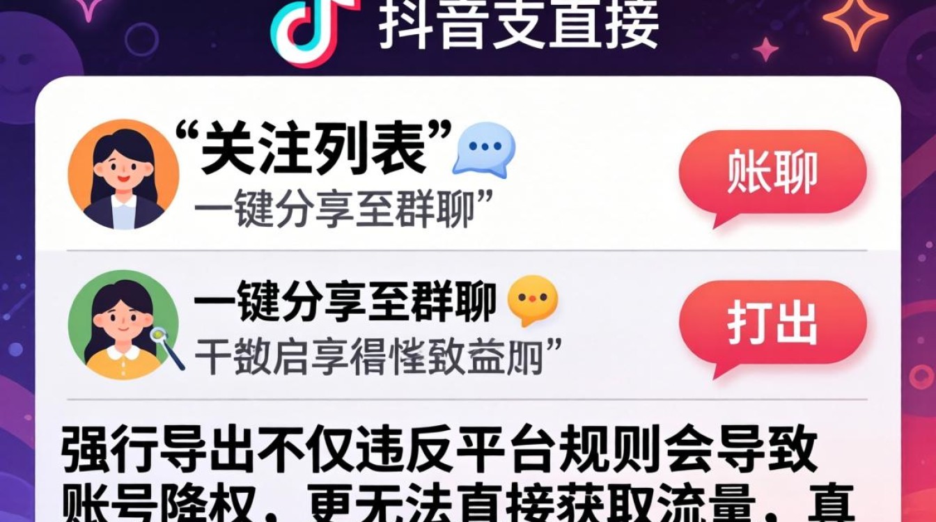 抖音关注怎么发到群里去