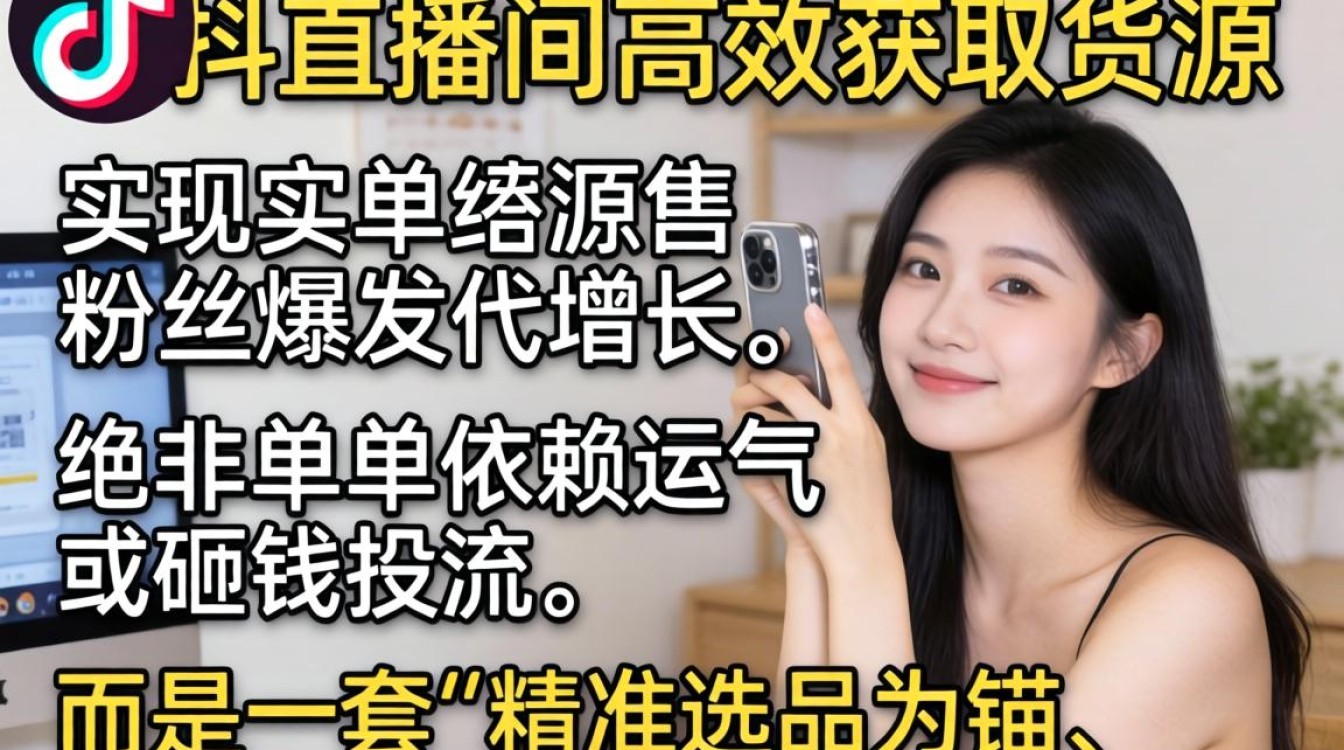 怎么在抖音直播间买货源