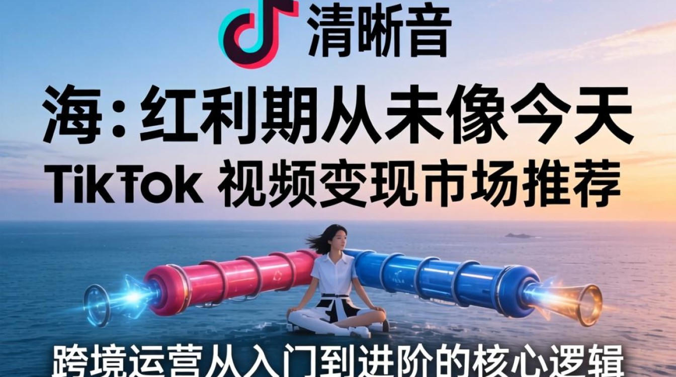 TikTok 视频变现市场推荐 跨境运营从入门到进阶