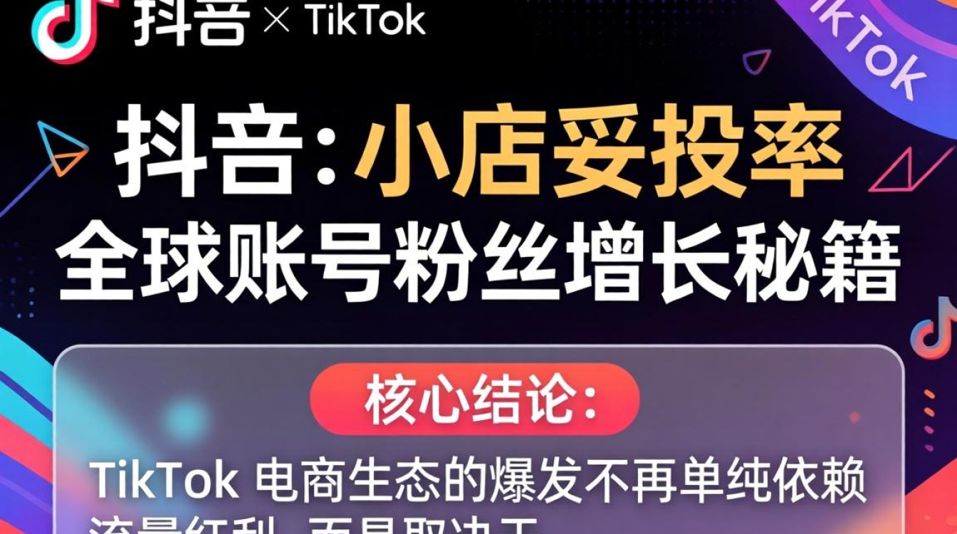 TikTok 小店妥投率全球账号粉丝增长秘籍