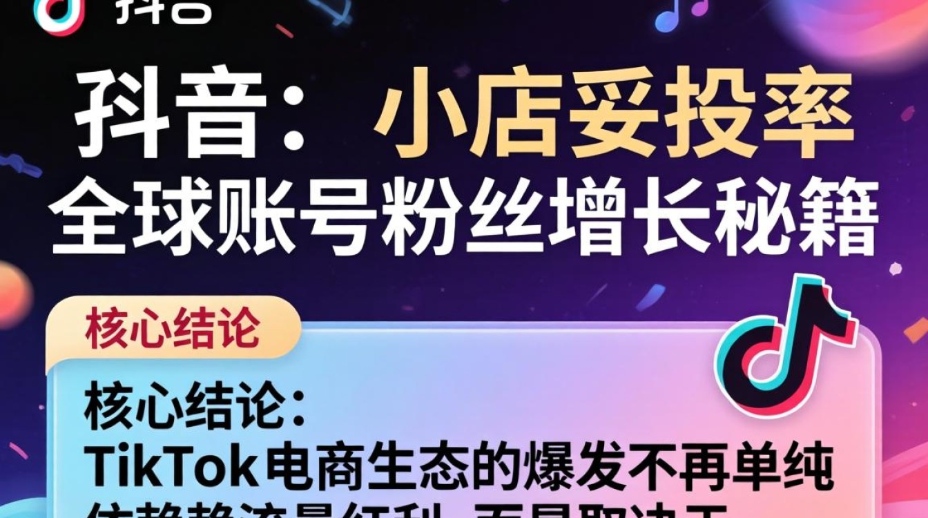 TikTok 小店妥投率全球账号粉丝增长秘籍