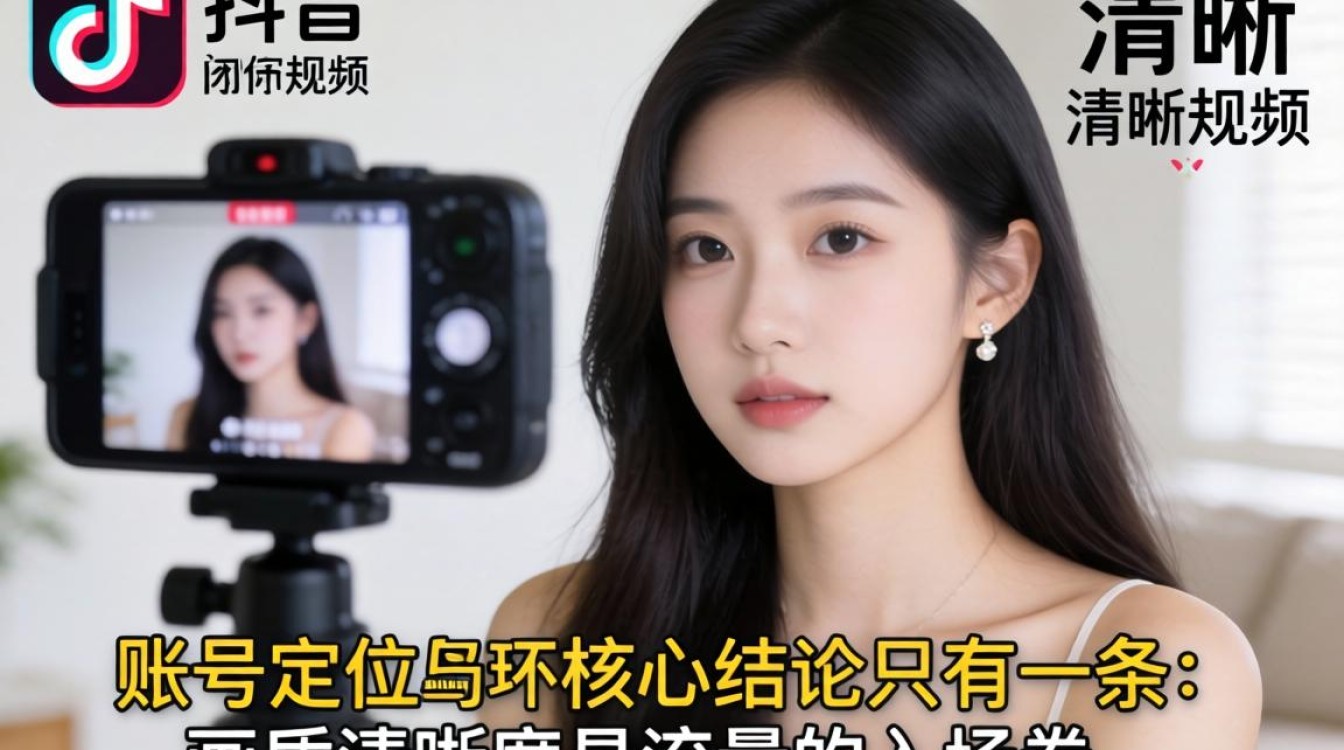 抖音拍摄技巧与账号定位内容规划