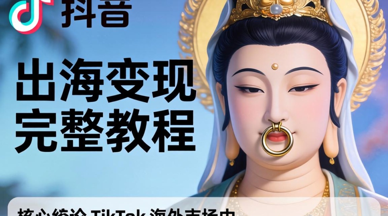 TikTok 女菩萨鼻环 出海变现完整教程