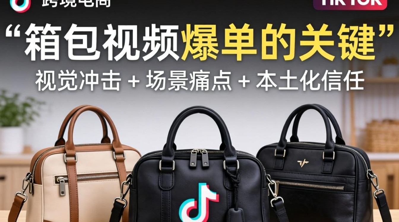 TikTok 箱包怎么发视频
