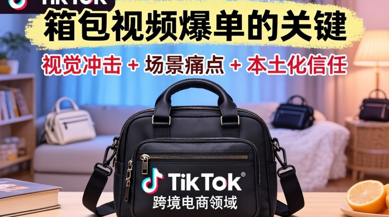 TikTok 箱包怎么发视频