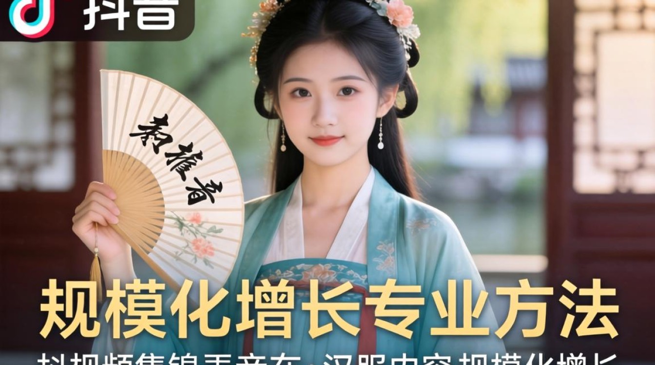 汉服账号规模化增长专业方法