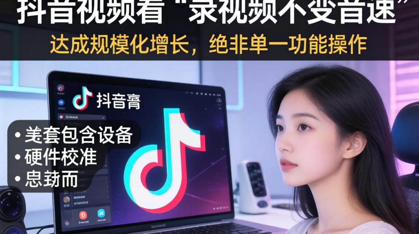 抖音录视频不变速技巧与规模化增长方法