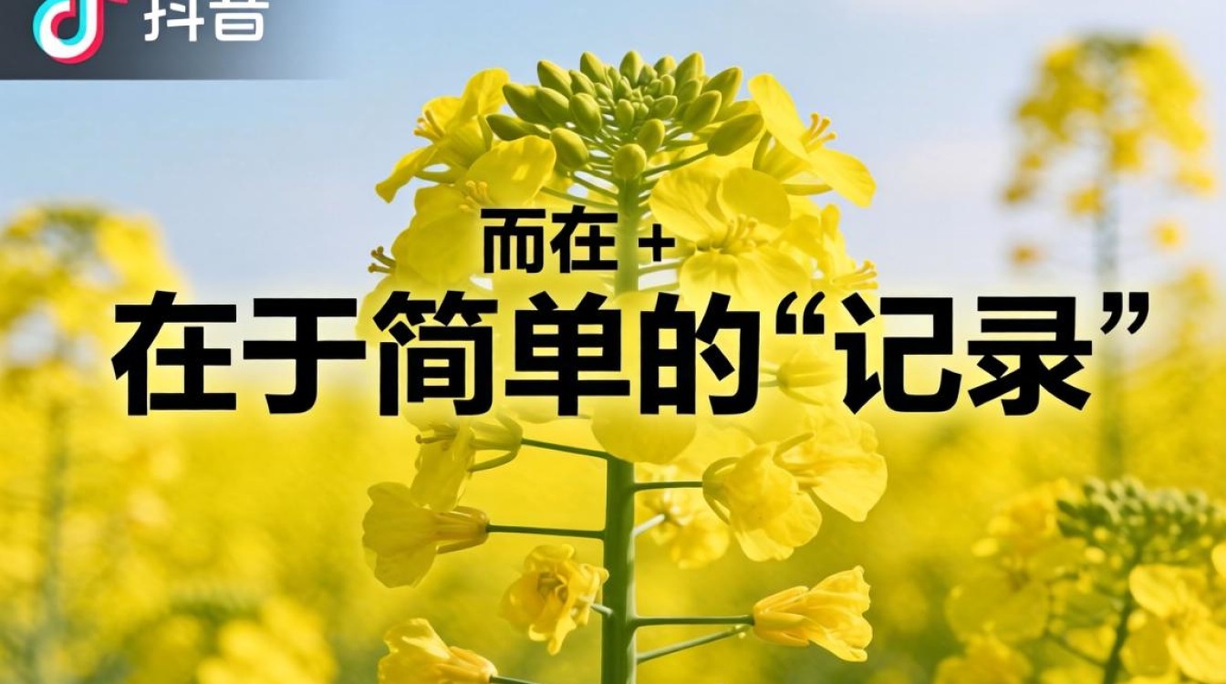 油菜花视频怎么发到抖音