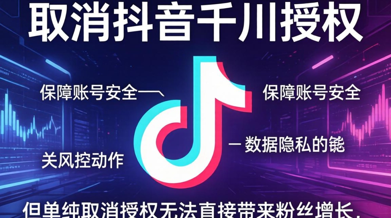 抖音怎么取消千川的授权
