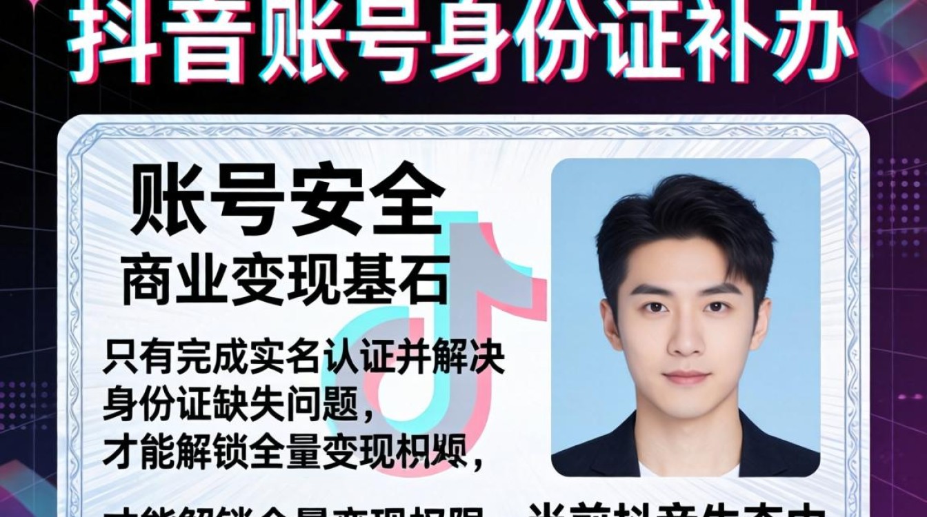 身份证补办流程与抖音变现月入过万技巧