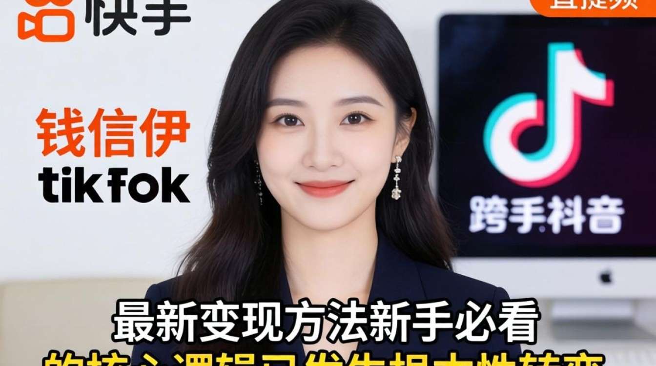 快手钱信伊 TikTok 最新变现方法新手必看