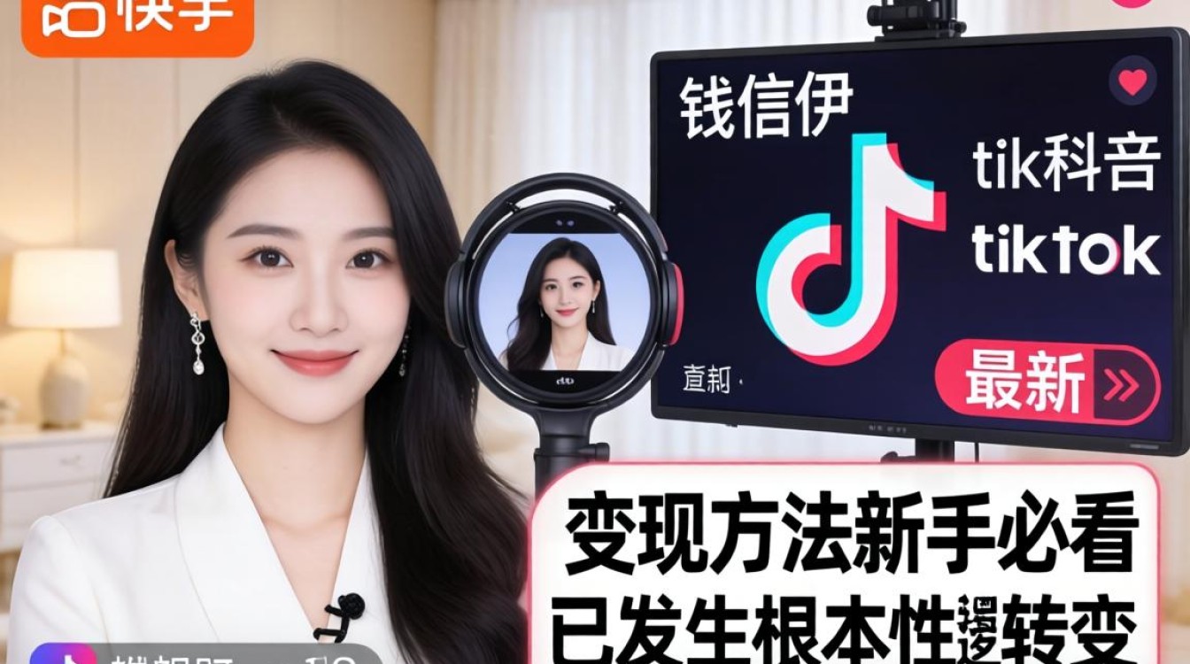 快手钱信伊 TikTok 最新变现方法新手必看