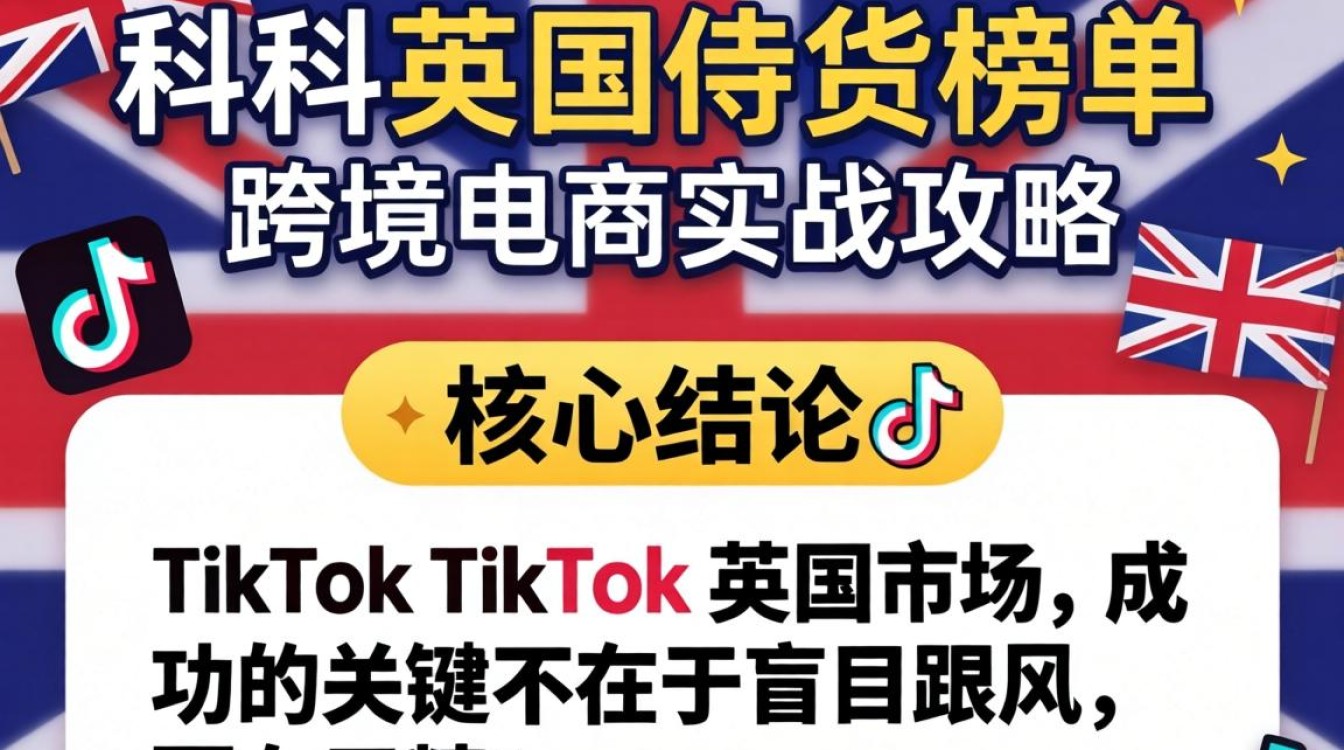 英国 TikTok 带货爆款选品技巧