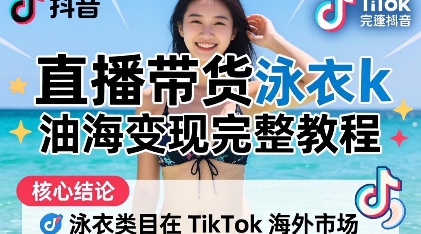 TikTok 直播带货泳衣出海变现完整教程