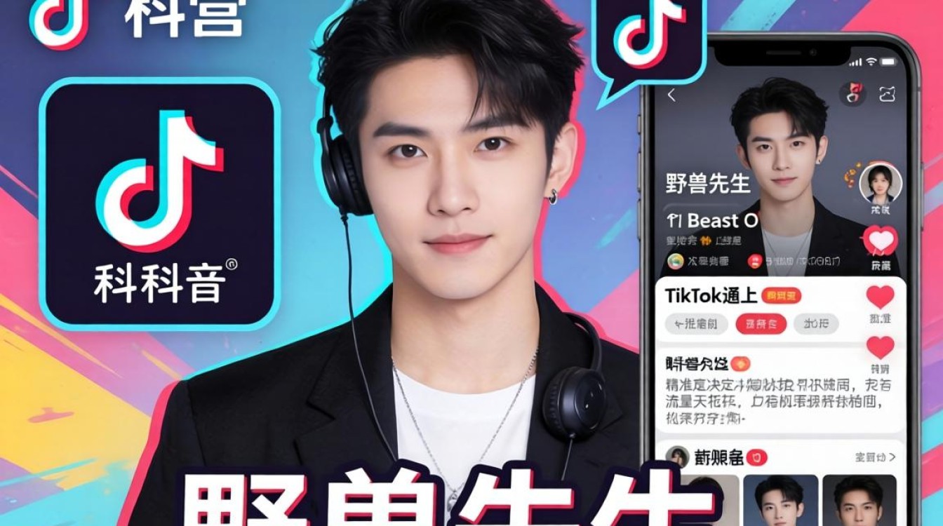 新媒体野兽先生tiktok叫什么