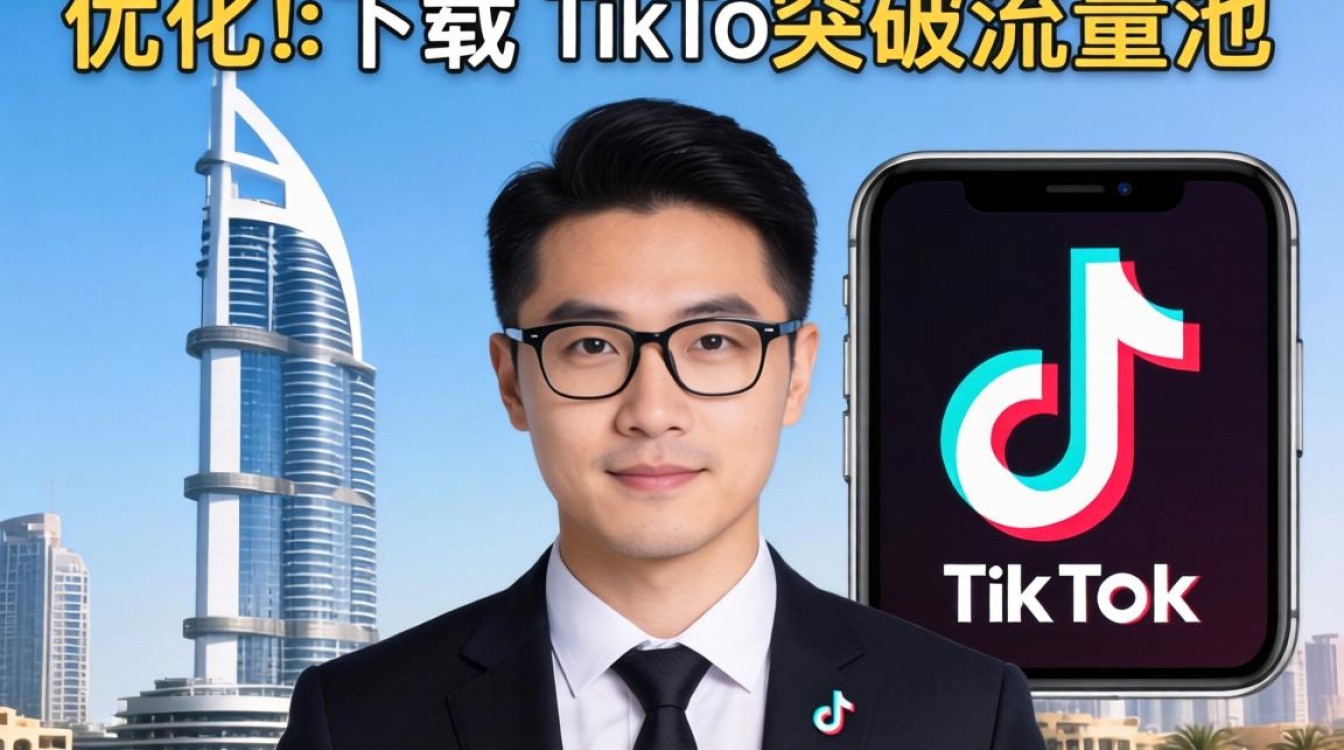 在迪拜怎么下载 TikTok 突破流量池