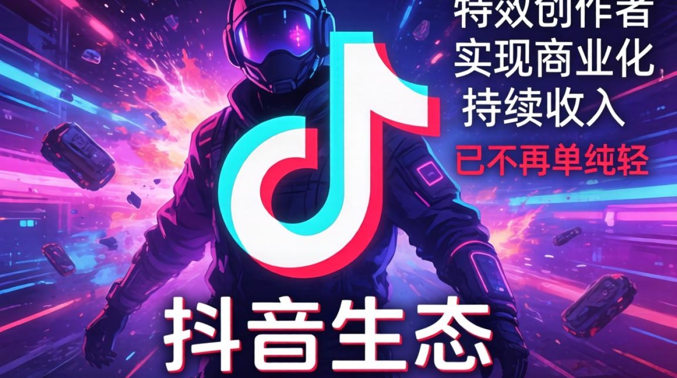 抖音特效制作教程与商业化变现技巧