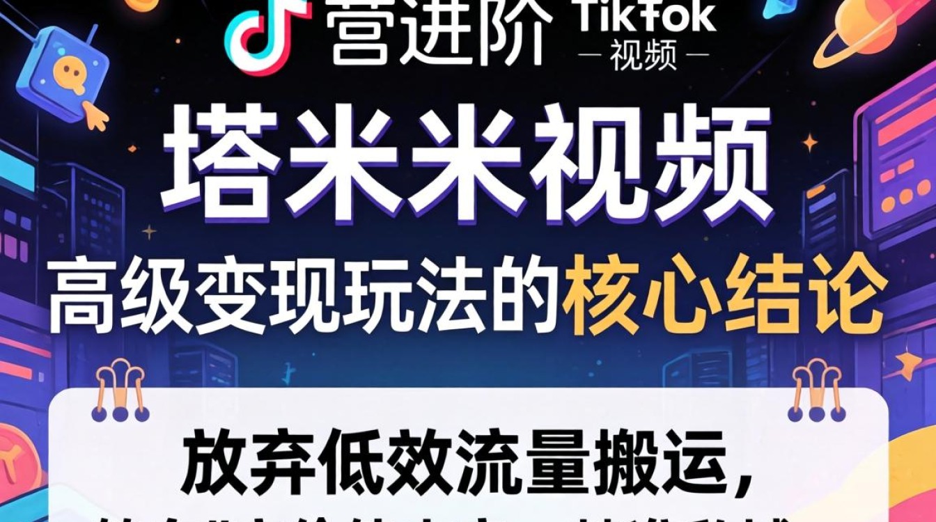 塔米米视频tiktok高级变现玩法怎么做