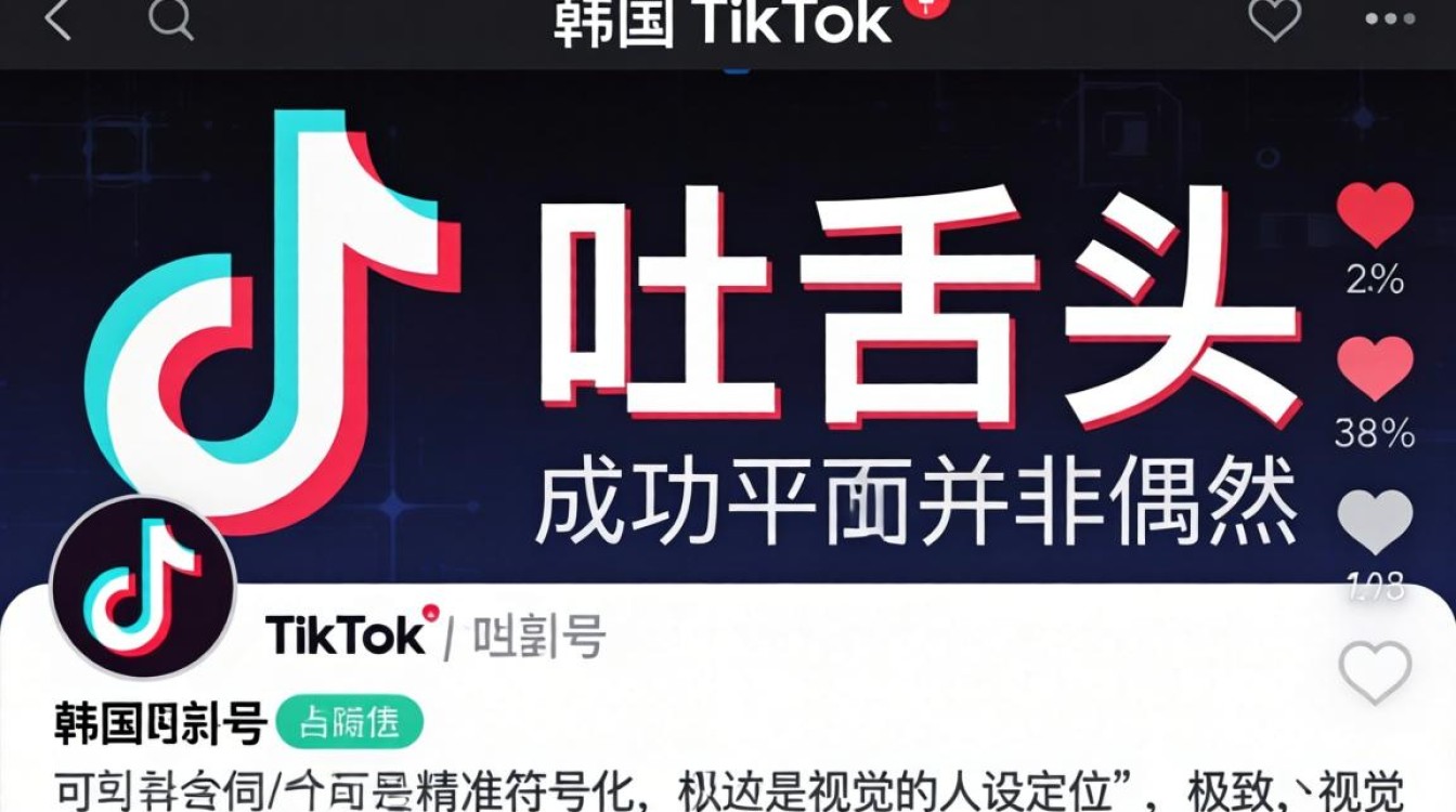 账号拆解韩国tiktok吐舌头