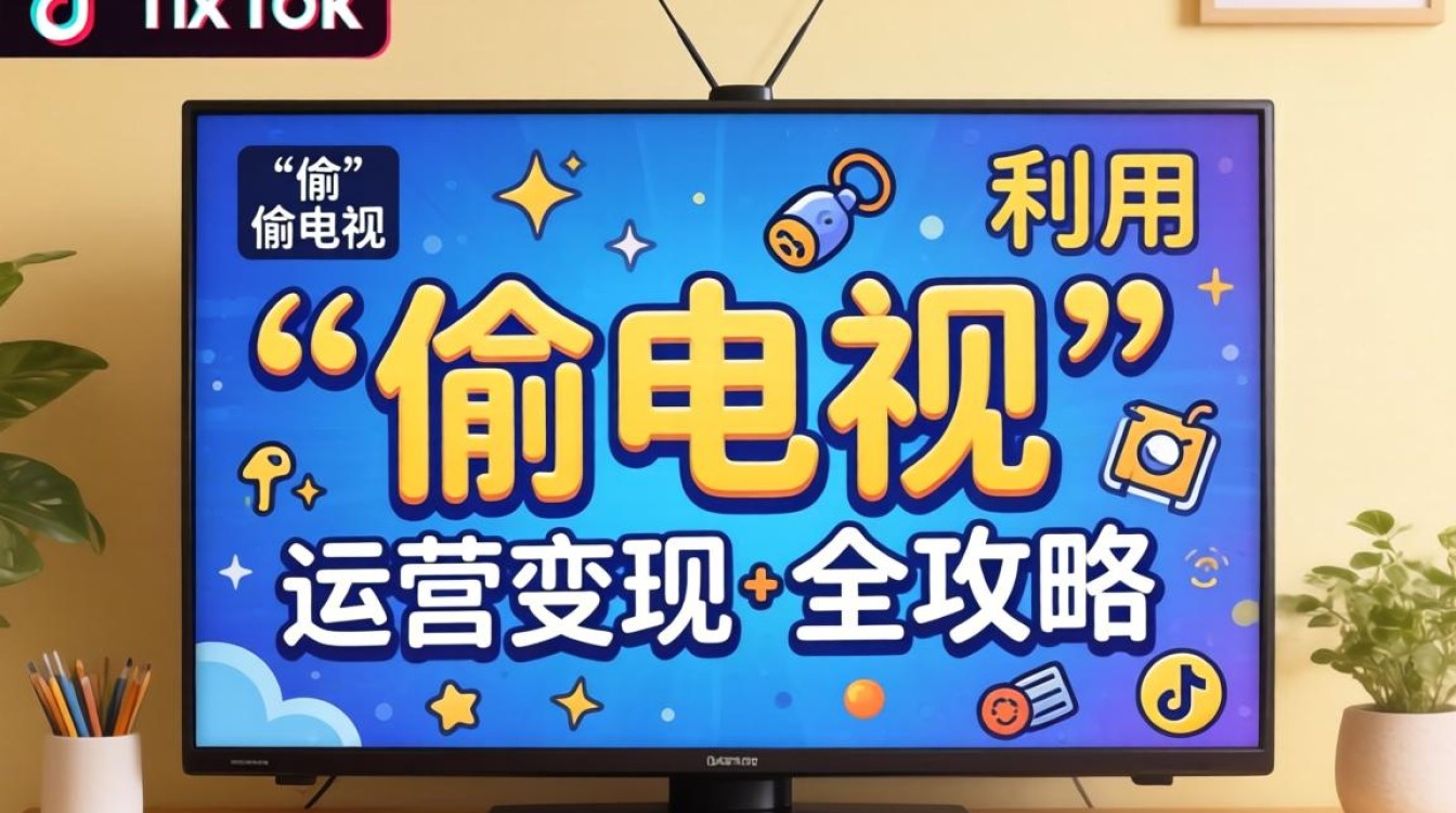 短视频无厘头剪辑 TikTok 偷电视怎么运营变现