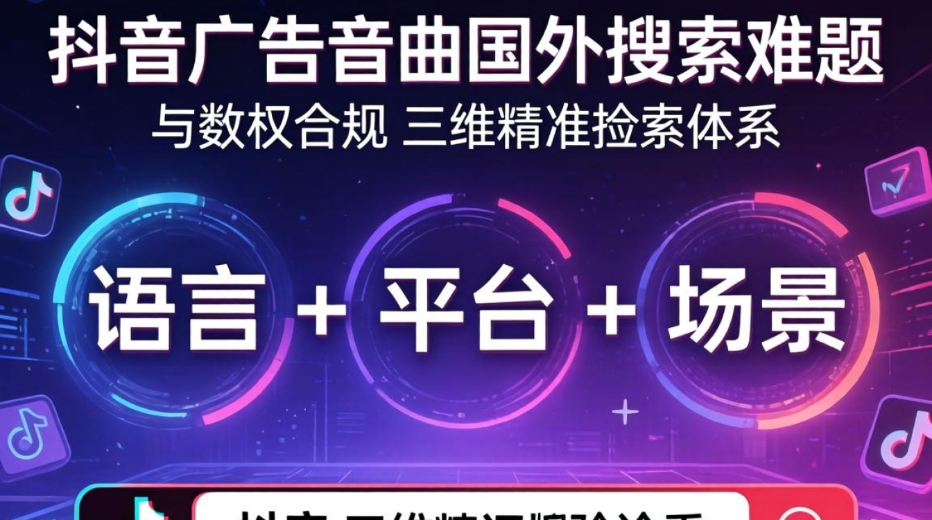 抖音广告歌曲国外怎么搜