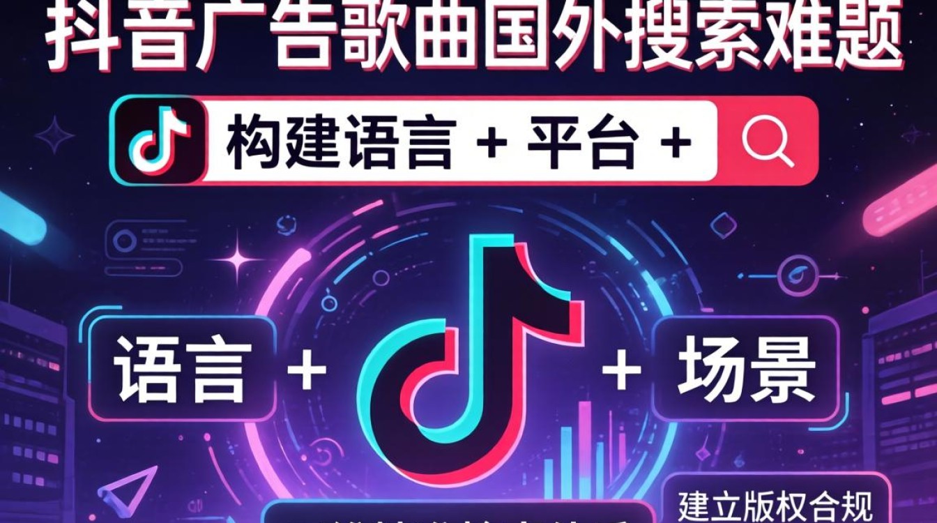 抖音广告歌曲国外怎么搜