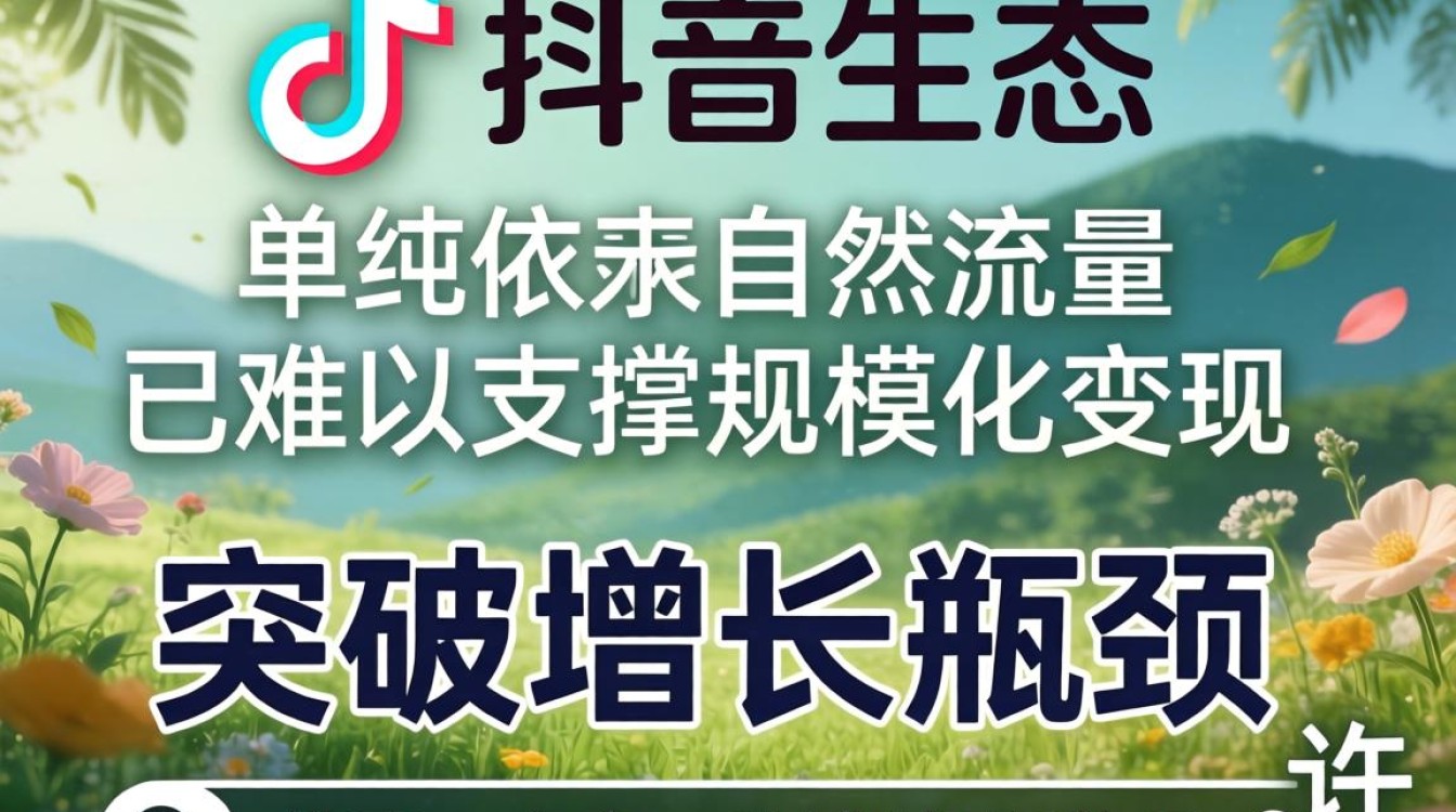 抖音高级变现玩法突破增长瓶颈