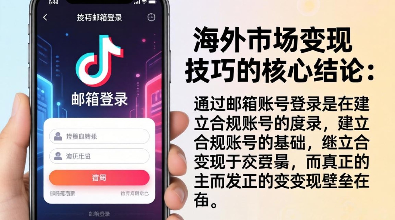 TikTok 用邮箱如何登录
