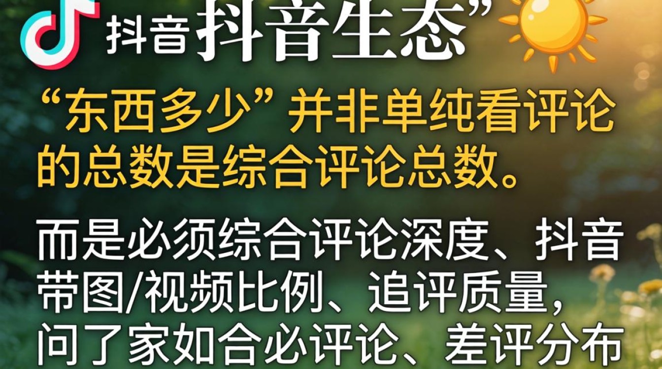 抖音怎么看评价东西多少