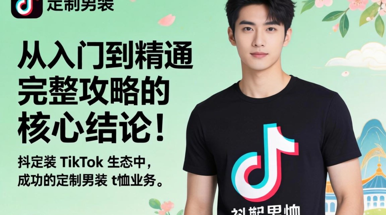TikTok 定制男装 t 恤怎么定制