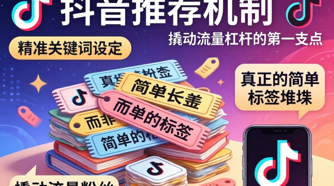 抖音推荐怎么设定关键词