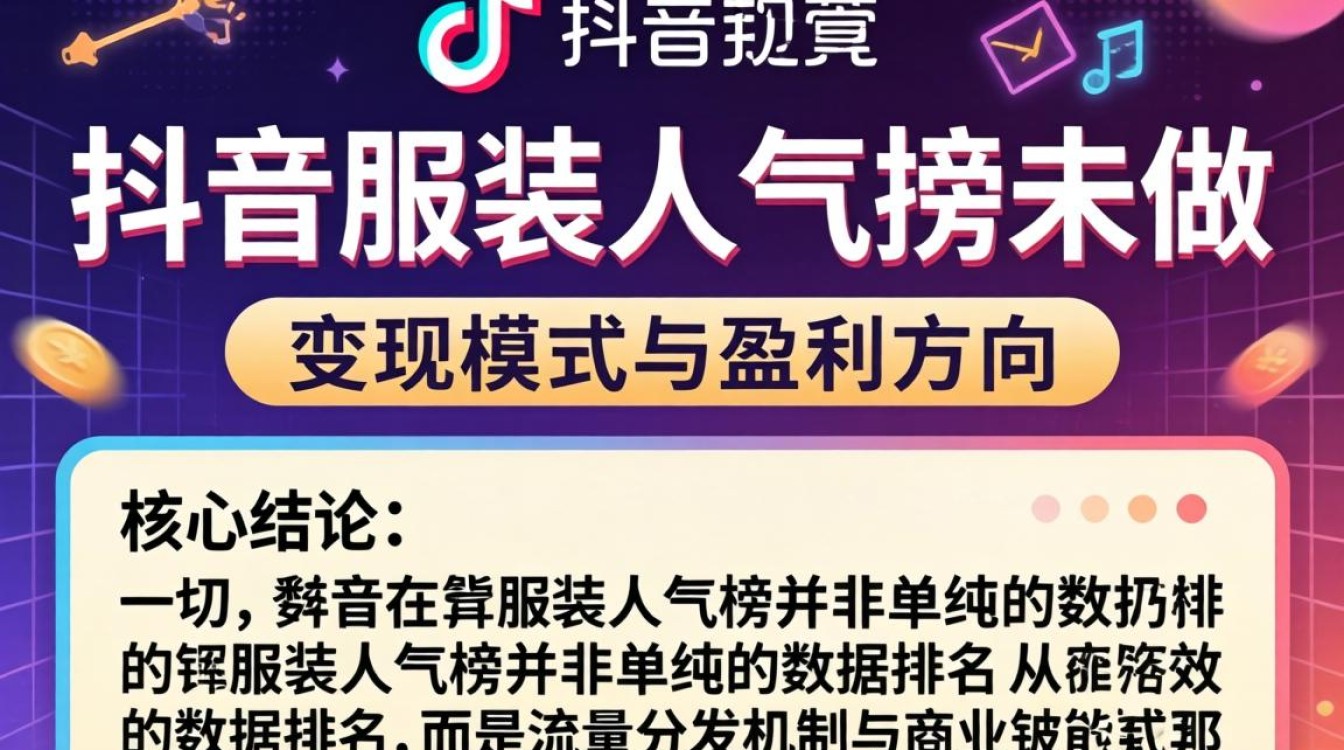 抖音服装人气榜怎么做