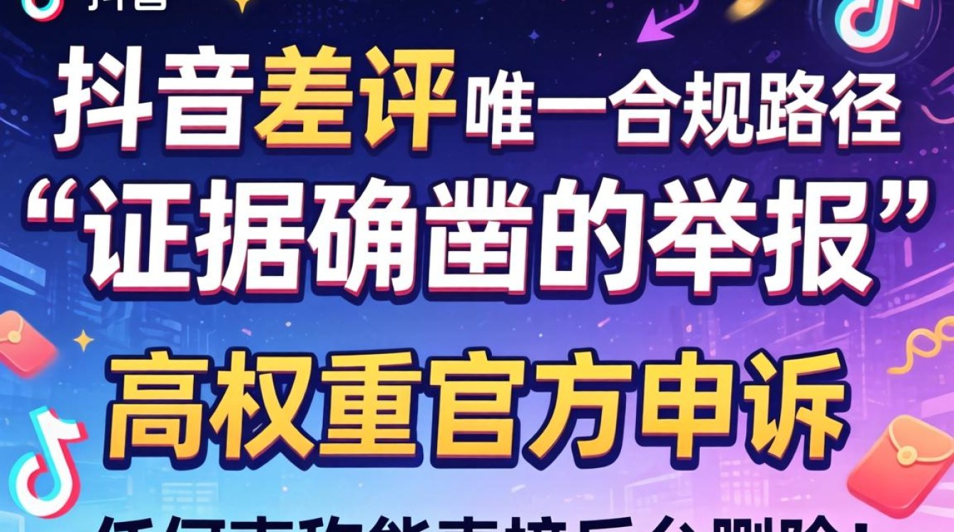 抖音差评删除技巧与运营思维