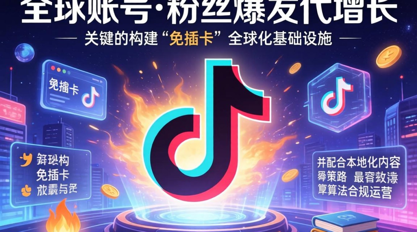 TikTok 抖音免插卡全球账号粉丝增长秘籍