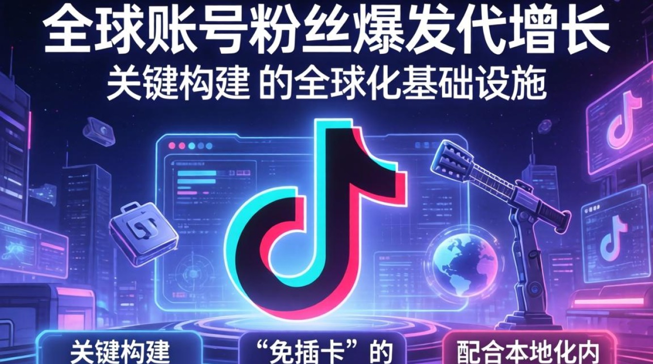 TikTok 抖音免插卡全球账号粉丝增长秘籍