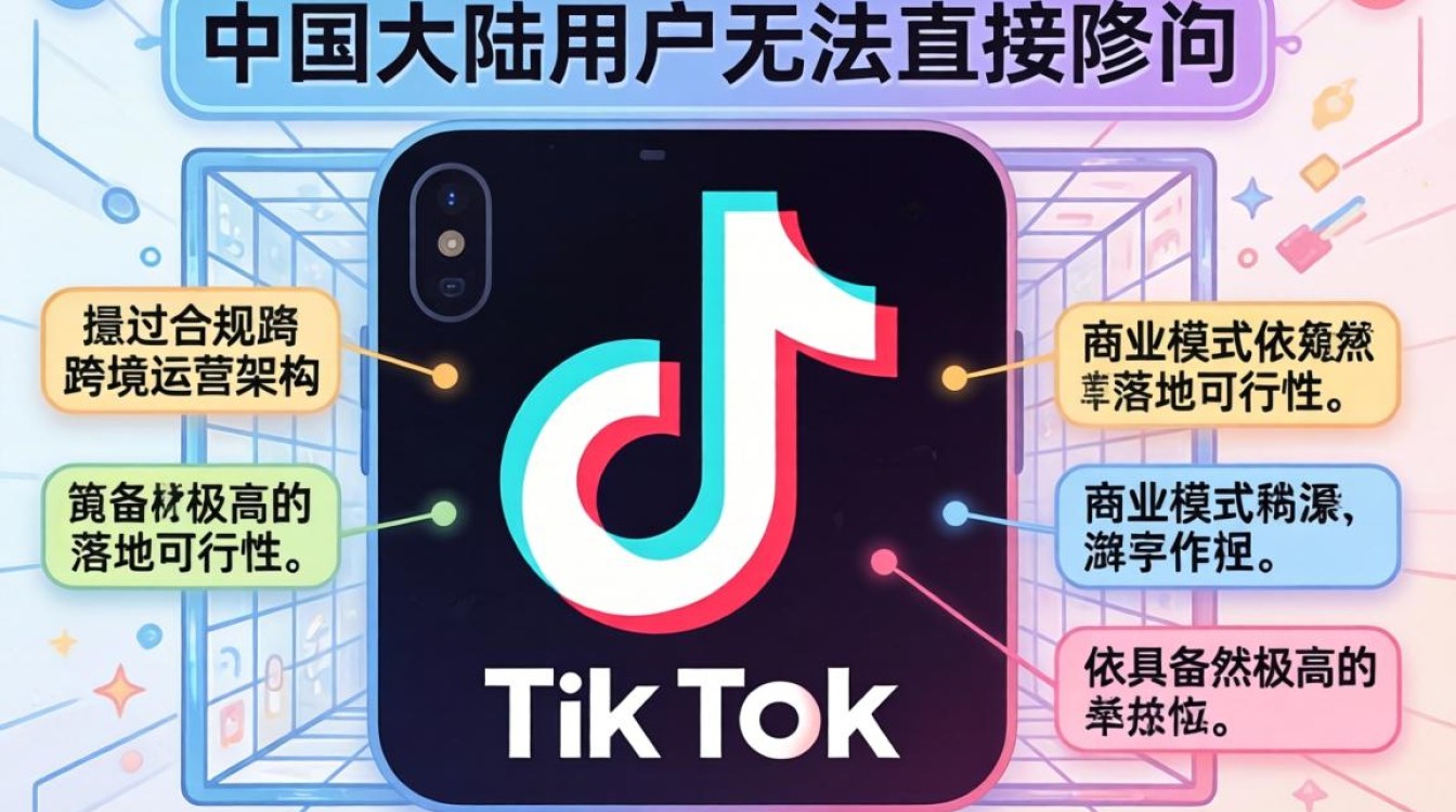 商业模式大陆能上TiKTOK吗