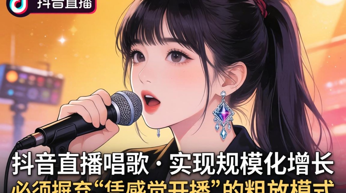在抖音怎么直播唱歌的歌