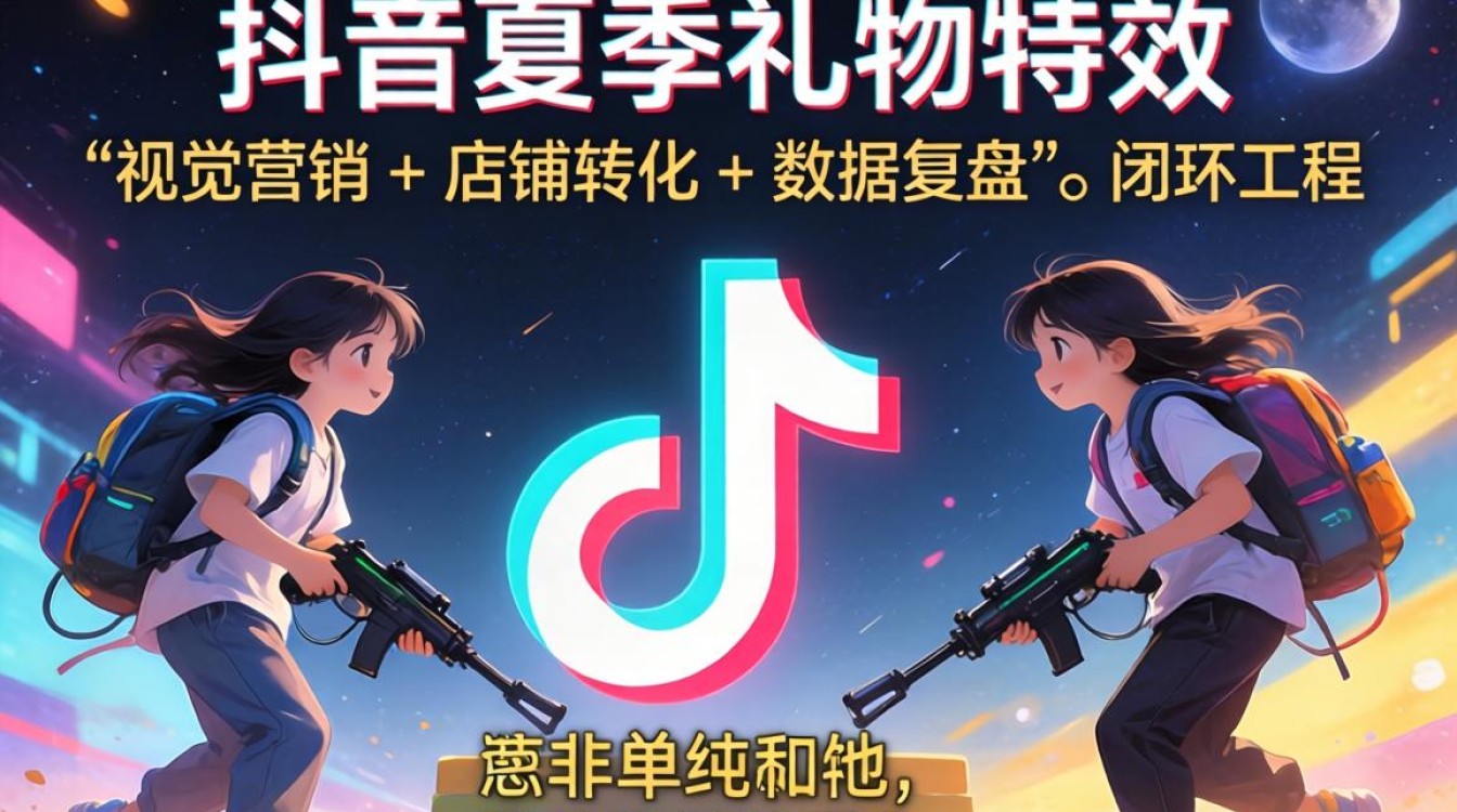 抖音夏季礼物特效怎么弄