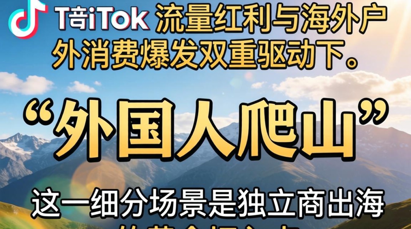 TikTok 外国人爬山独立站建站海外电商指南