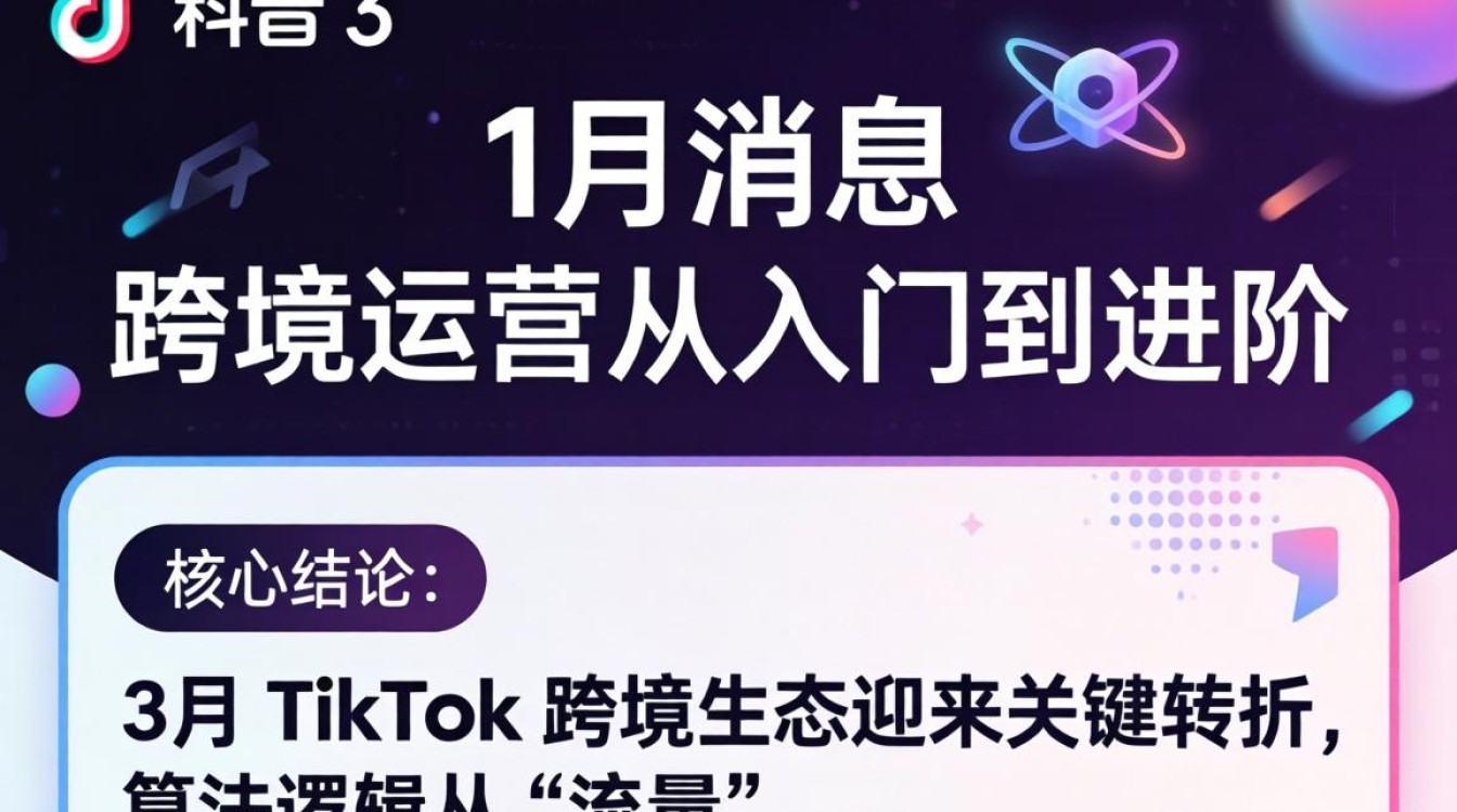 TikTok 3 月消息 跨境运营从入门到进阶