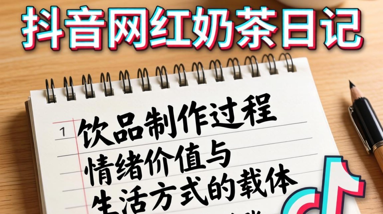 抖音网红奶茶日记怎么写